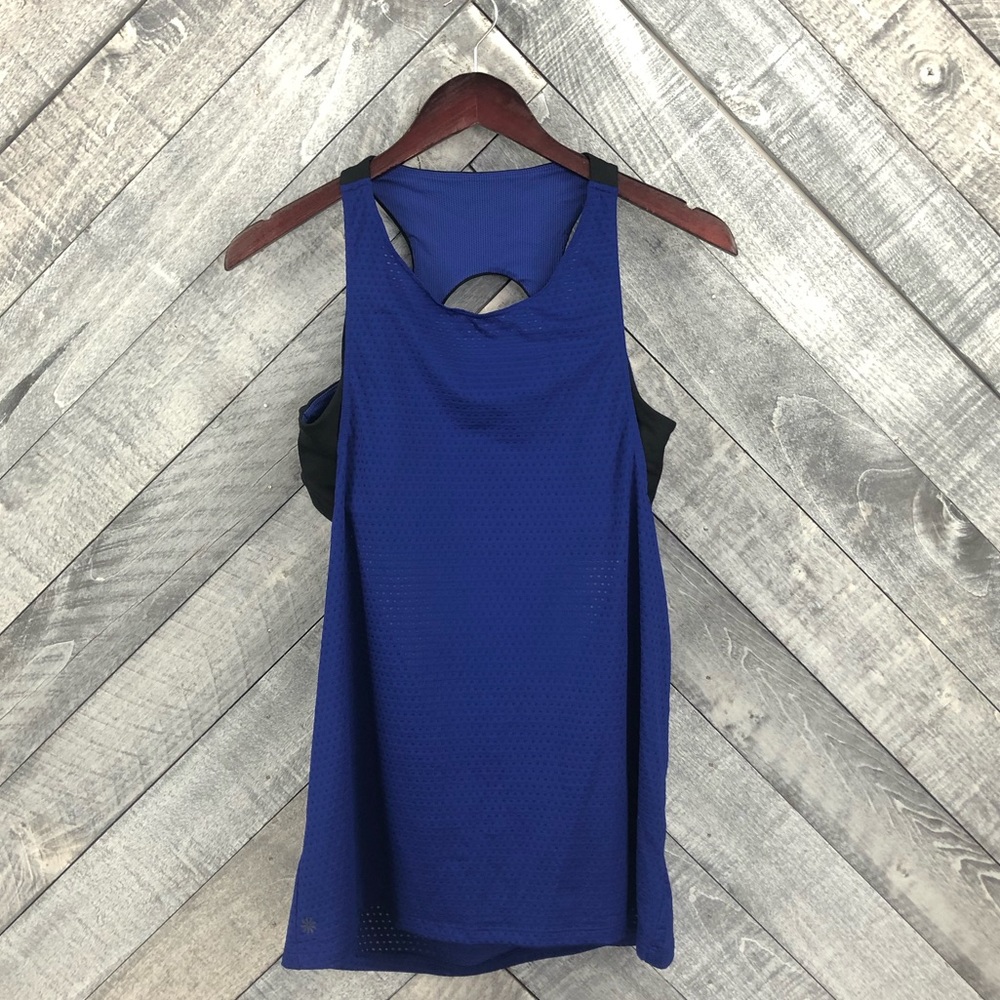 Royal Blue workout shirt w/ built in Bra
